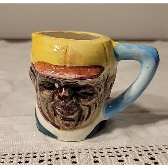 Other - Mini Vintage Toby Mug Japan Hand Painted Ceramic/Porcelain